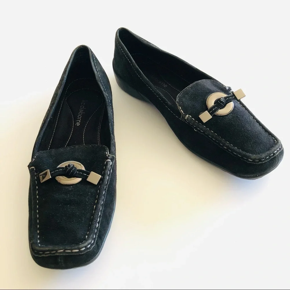 Liz Claiborne Africa 2 Suede Moccasins
